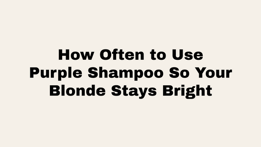 How Often to Use Purple Shampoo So Your Blonde Stays Bright at Oh Baby Salon, Bloomington IL