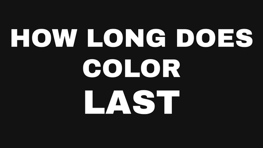 Semi-permanent hair color longevity guide at Oh Baby Salon, Bloomington IL.