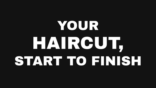Haircut appointment process at Oh Baby Salon, Bloomington IL.