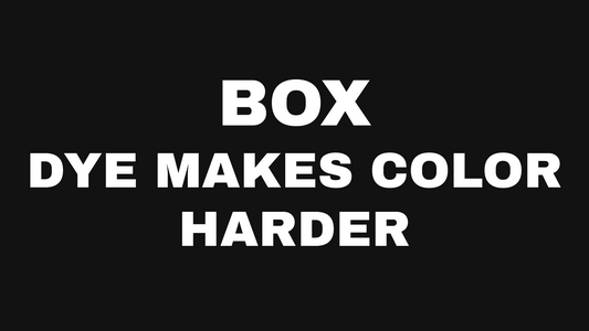Why box dye makes your next salon color harder at Oh Baby Salon, Bloomington IL