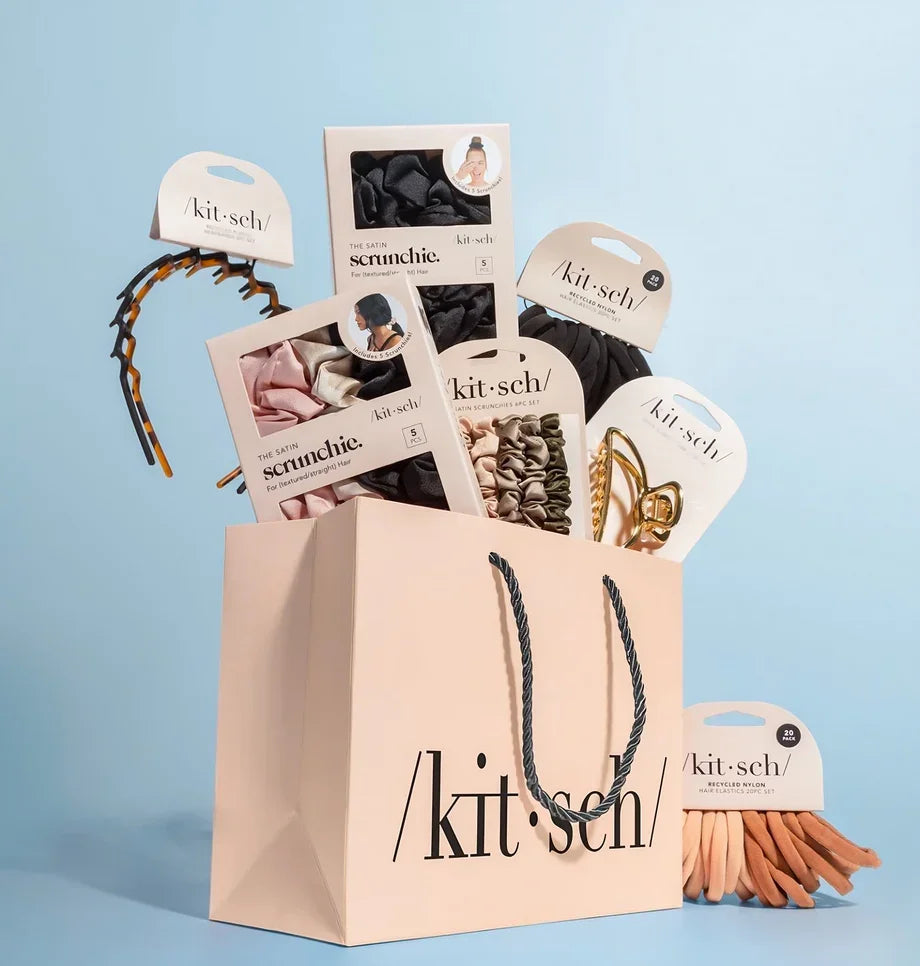 Kitsch hair products at Oh Baby Salon and Spa, Bloomington IL