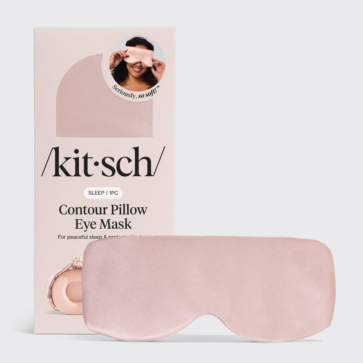 Blush Contour Pillow Eye Mask