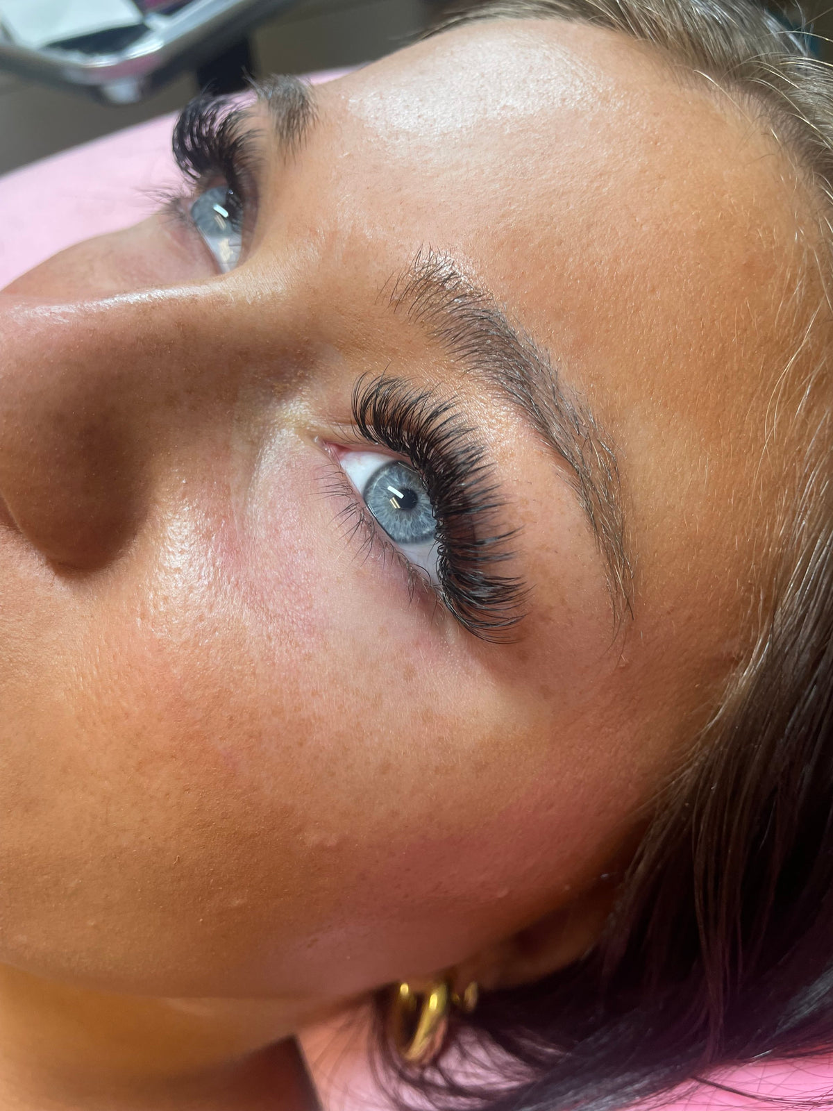 Eyelash extensions at Oh Baby Salon and Spa, Bloomington IL