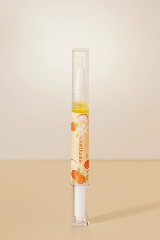 The Nail Junkie Cuticle Oil Pen- Orange